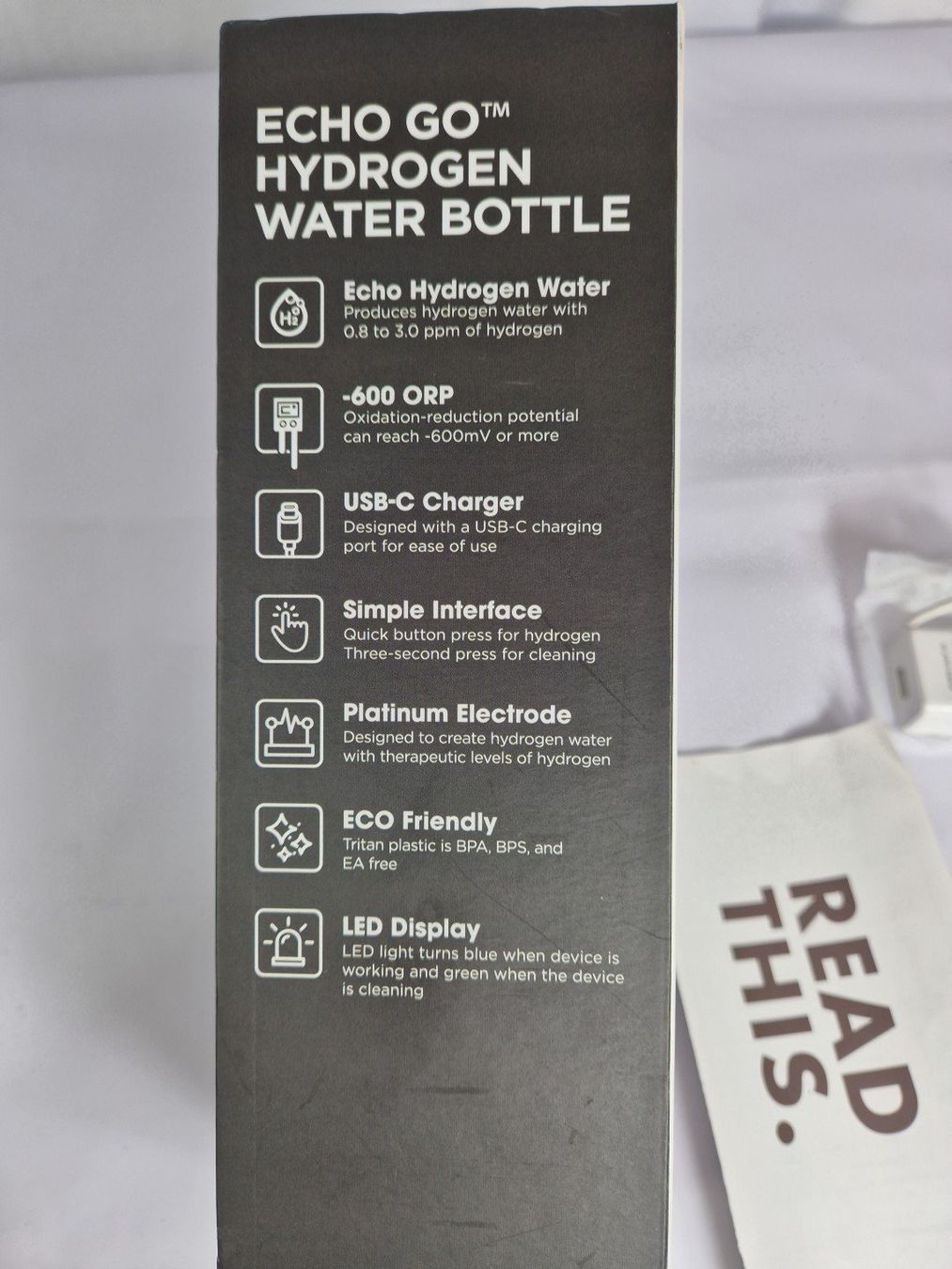 Borracce & Thermos: Echo Go Hydrogen Water Bottle - Neu – Usato da Glattbrugg venduto da Me1996 4