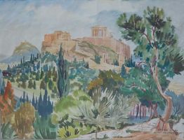 Akropolis, Athen, 1960
