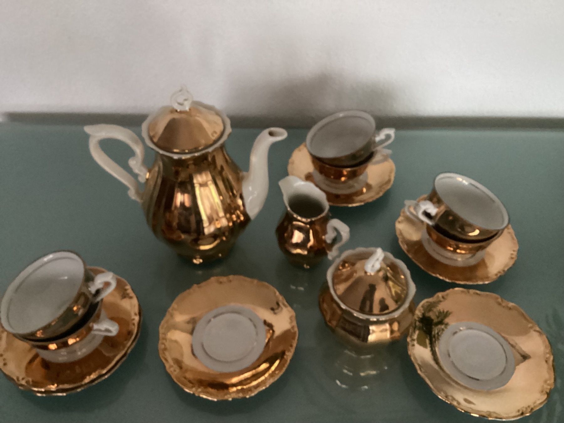Set di piatti: Mokkaservice Barockstil – Usato da Berg TG venduto da Bones333 1
