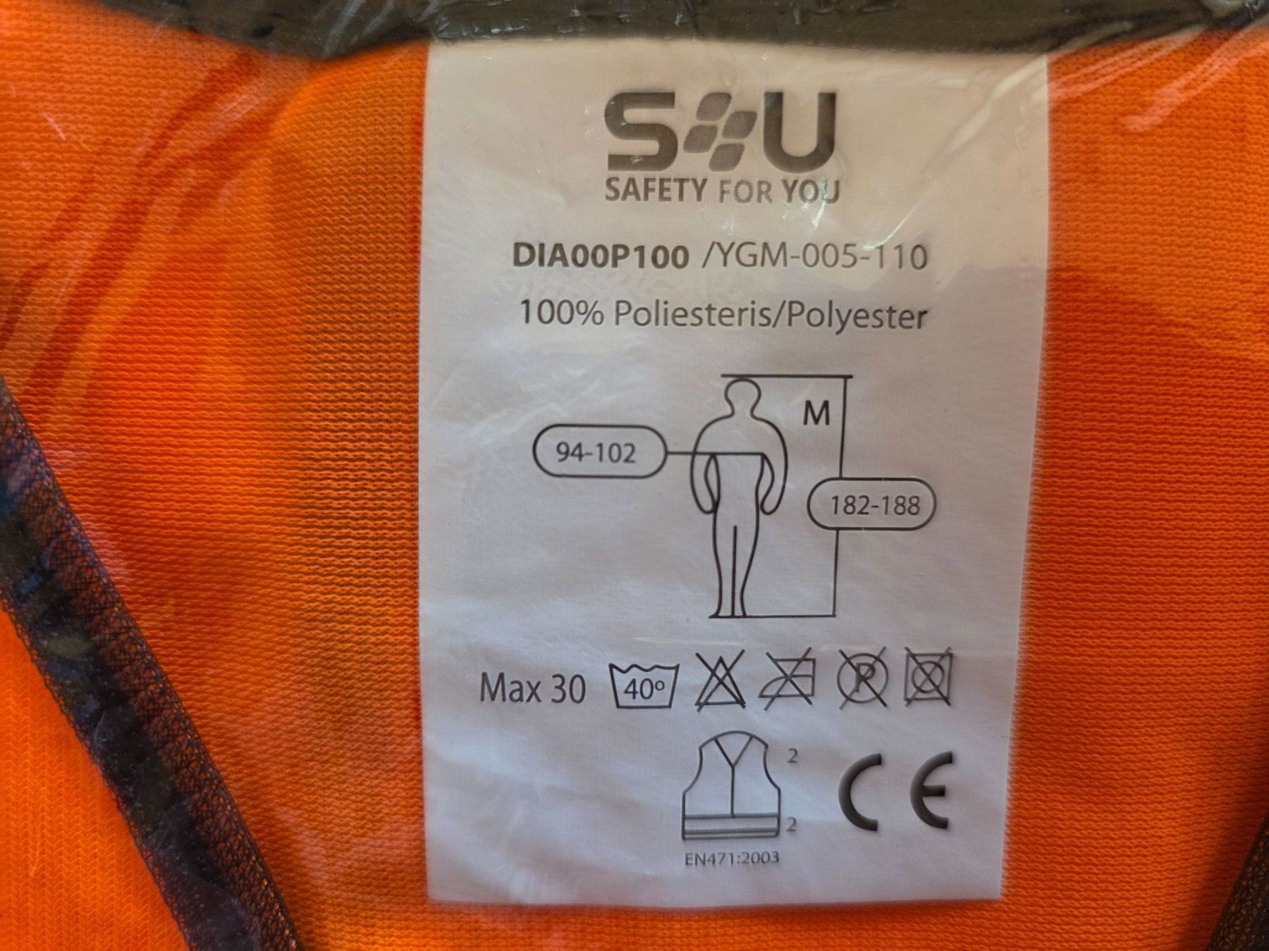 Gilet & Giacche: Safe for you - Leucht Warn Weste Grösse M – Nuovo e nell'imballaggio originale da Walterswil BE venduto da Lonitti 1