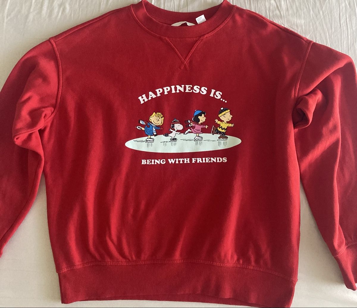 H&M Lotti di vestiti: 3 Pullover Peanuts H&M Grösse XS S 170 gebraucht – Usato da Baar venduto da Flobee 4