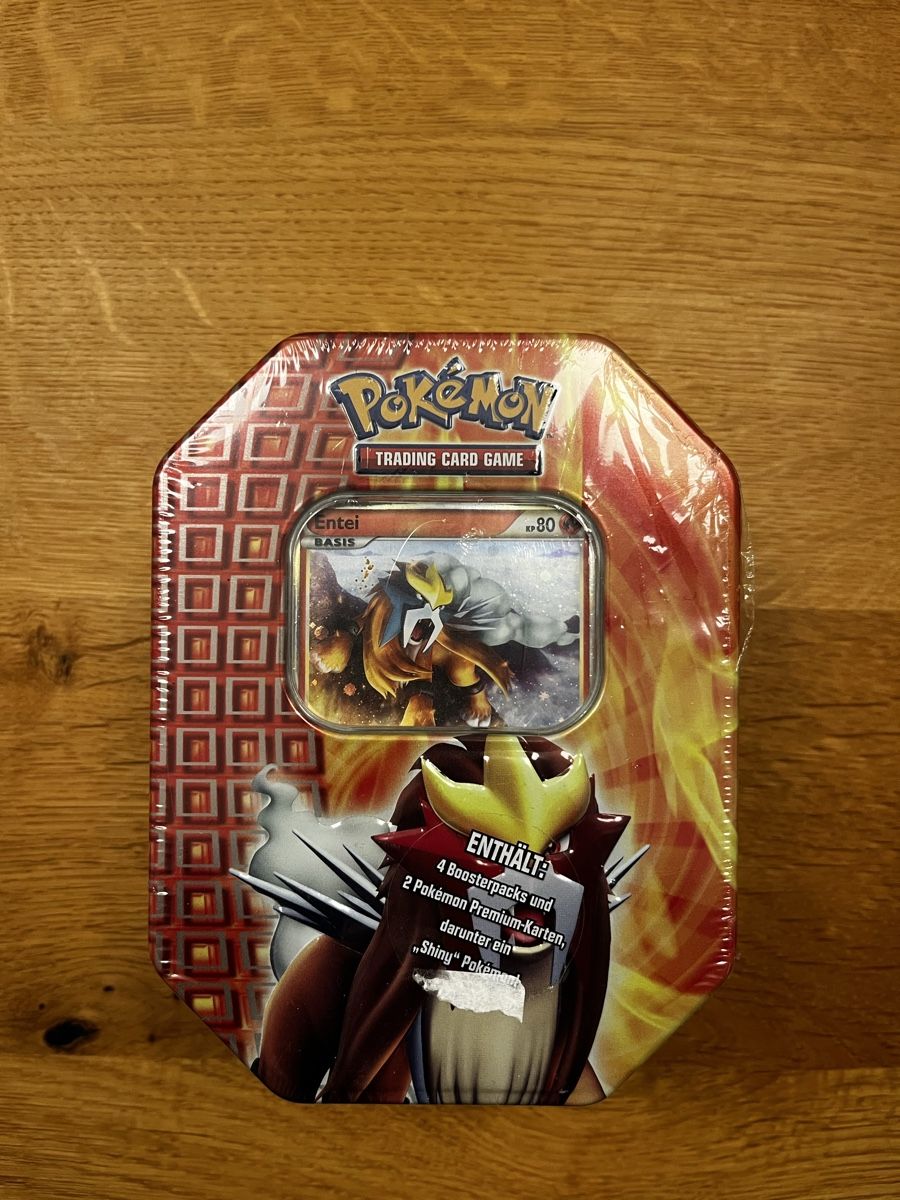 Pokémon Sammelbilder & Trading cards: 2010 Entei Tin-Box – Neu (gemäss Beschreibung) aus Zürich von noe_h8gd