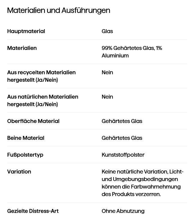 Tavoli: Tisch aus Einscheiben-Sicherheitsglas, 200x100 cm2 – Nuovo e nell'imballaggio originale da Zürich venduto da DrODrMo 9