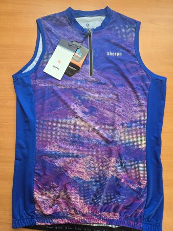 Maillot cyclisme SHERPA femme sans manche T-L Neuf