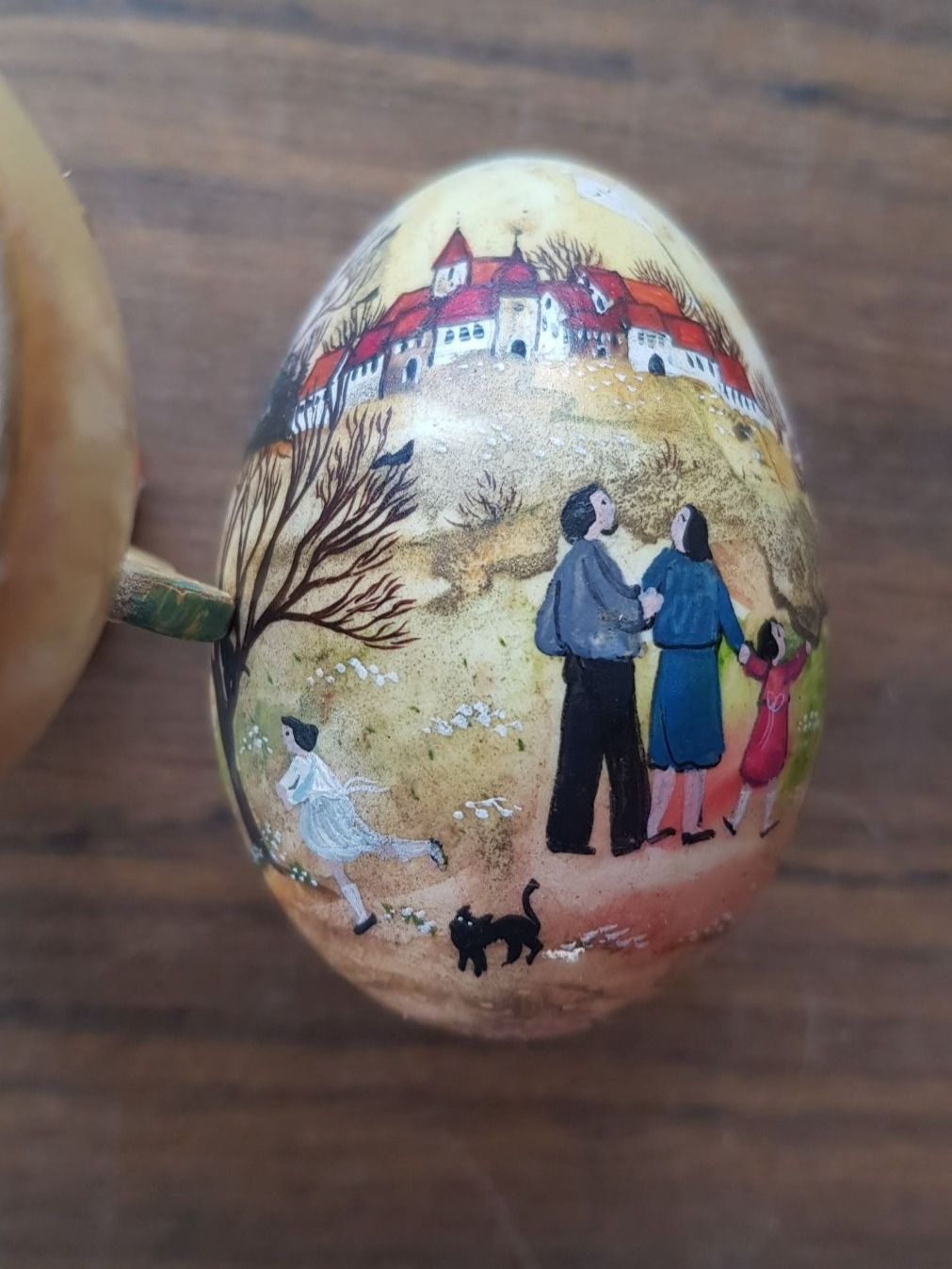 Figuren: Osterei Küstlerei Nr.1 – Gebraucht aus Mörschwil von antiksalon 7