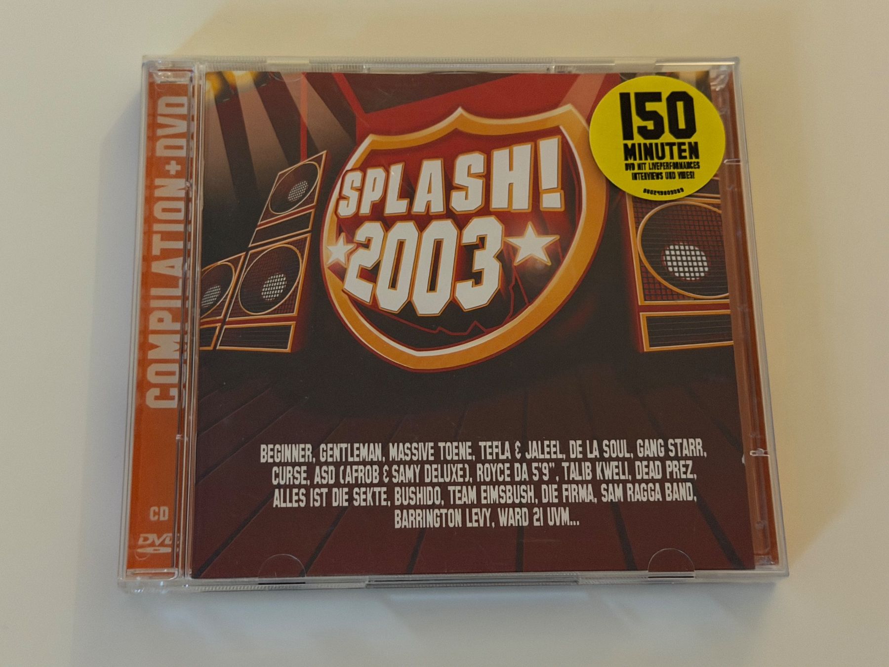 Tous les DVDs: Splash! 2003 Compilation CD+DVD - Hip-Hop – Neuf (Voir description) à Altstätten SG par sheamus