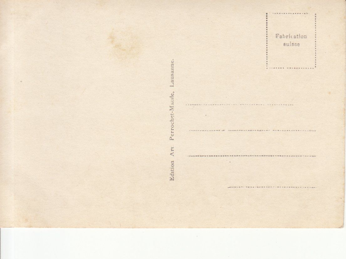 Cartoline postali: Lausanne Tell ca. 1925 – Usato da Bürglen TG venduto da StampGraf 1