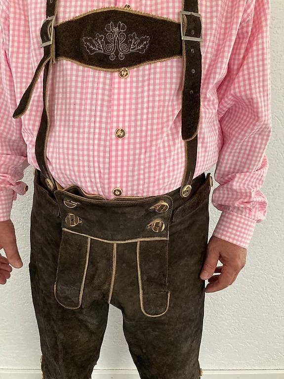 Hosen: Lederhose mit Hemd – Gebraucht aus Ebikon von moro55 1