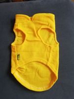 Warmer Hundepullover gelb XL Fleece 43 cm Rückenlänge