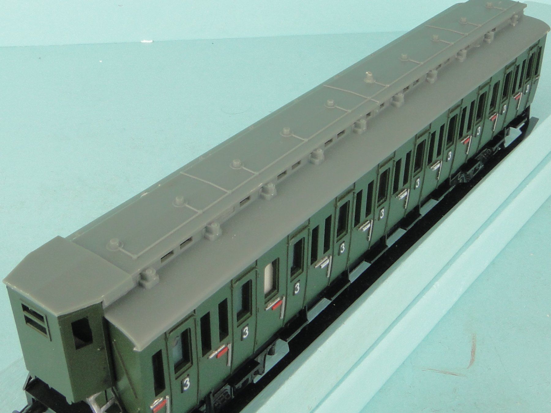 Liliput Modellini di ferrovie: Liliput 290 00 Oldtimer Wagen 3 Klasse – Usato da Bülach venduto da cann11 7