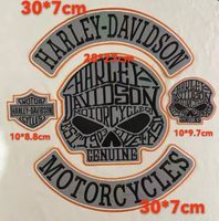 Patchs brodés Harley-Davidson 💀 Crâne 💀 J119