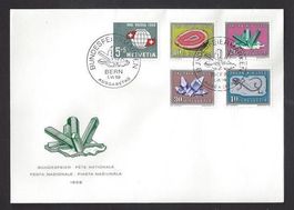 1959 FDC Pro Patria illustriert und ohne Adresse - LUXUS