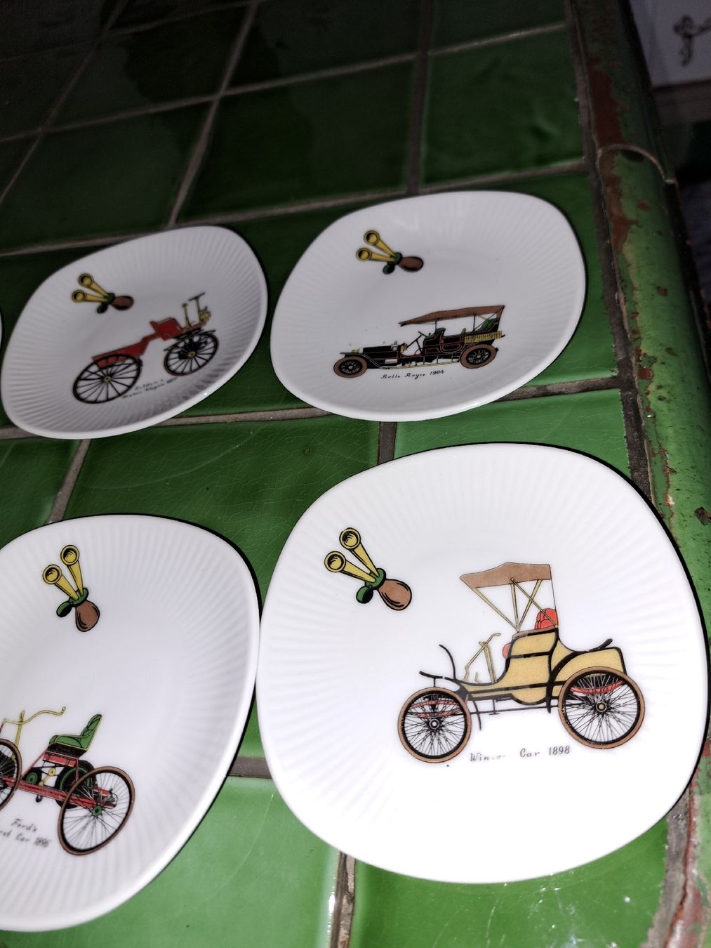 Services de table: Winterling Bavaria Oldtimer-Teller Set, 7-teilig Top – D'occasion à Kölliken par Upcycling-by-Mc-TAM 2