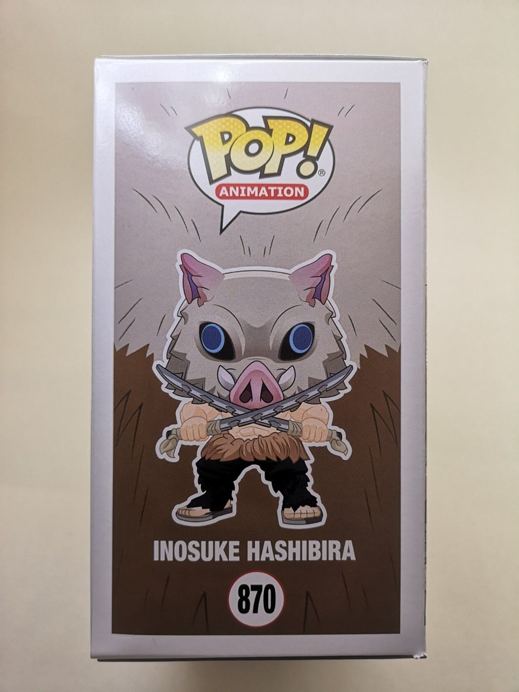 Funko Statuette: Funko Pop Inosuke Hashibira #870 – Nuovo e nell'imballaggio originale da Riehen venduto da _TheCollectorShop_ 3