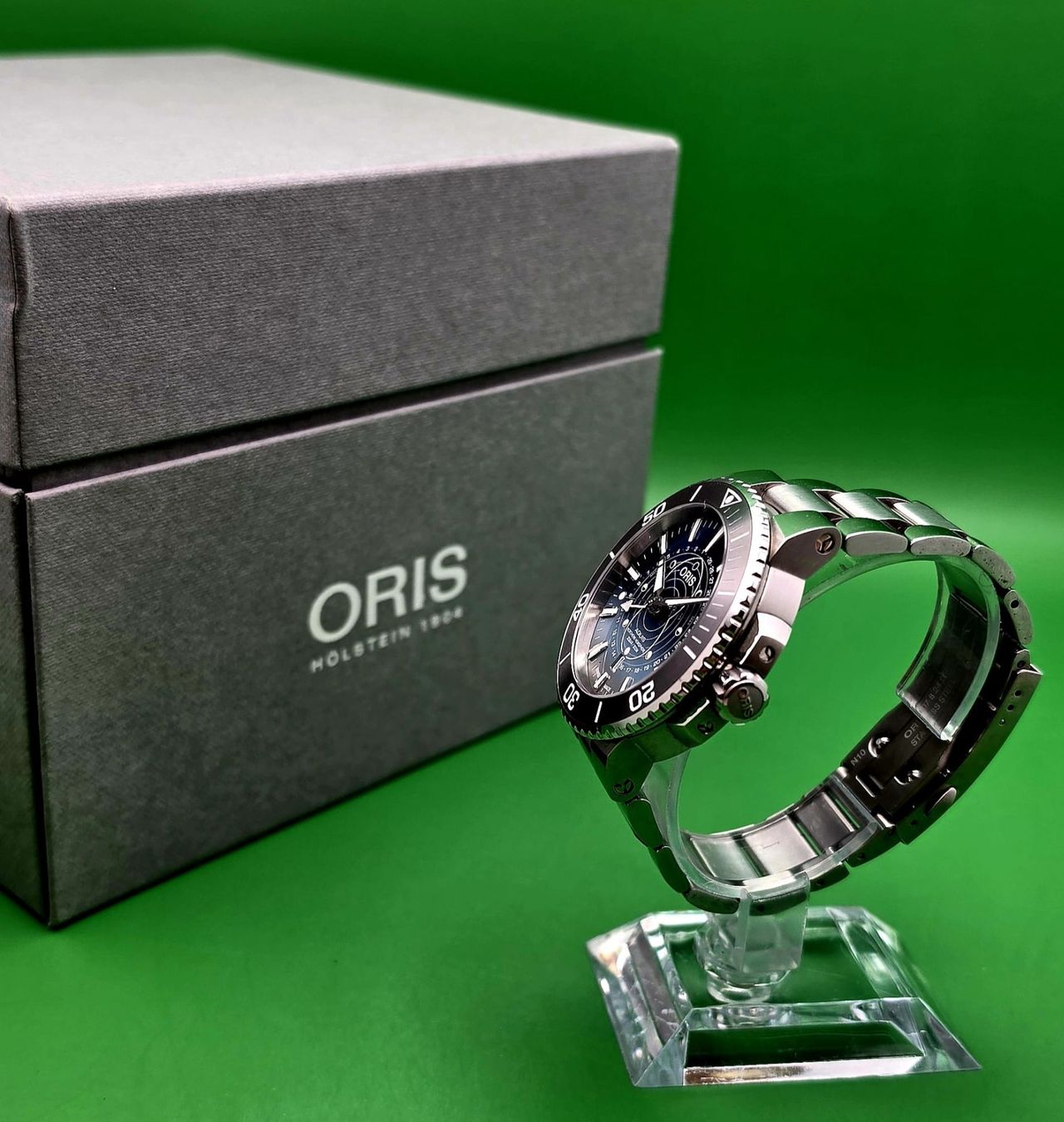 Oris Orologi: ORIS AQUIST  DAT WATT LIMITED EDITION DATE NORTHERN HEMISPHE – Nuovo (secondo la descrizione) da Neftenbach venduto da Taschen-Uhren 6