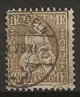 Ch036 - Helvetia assise 36  obl. Einsiedeln