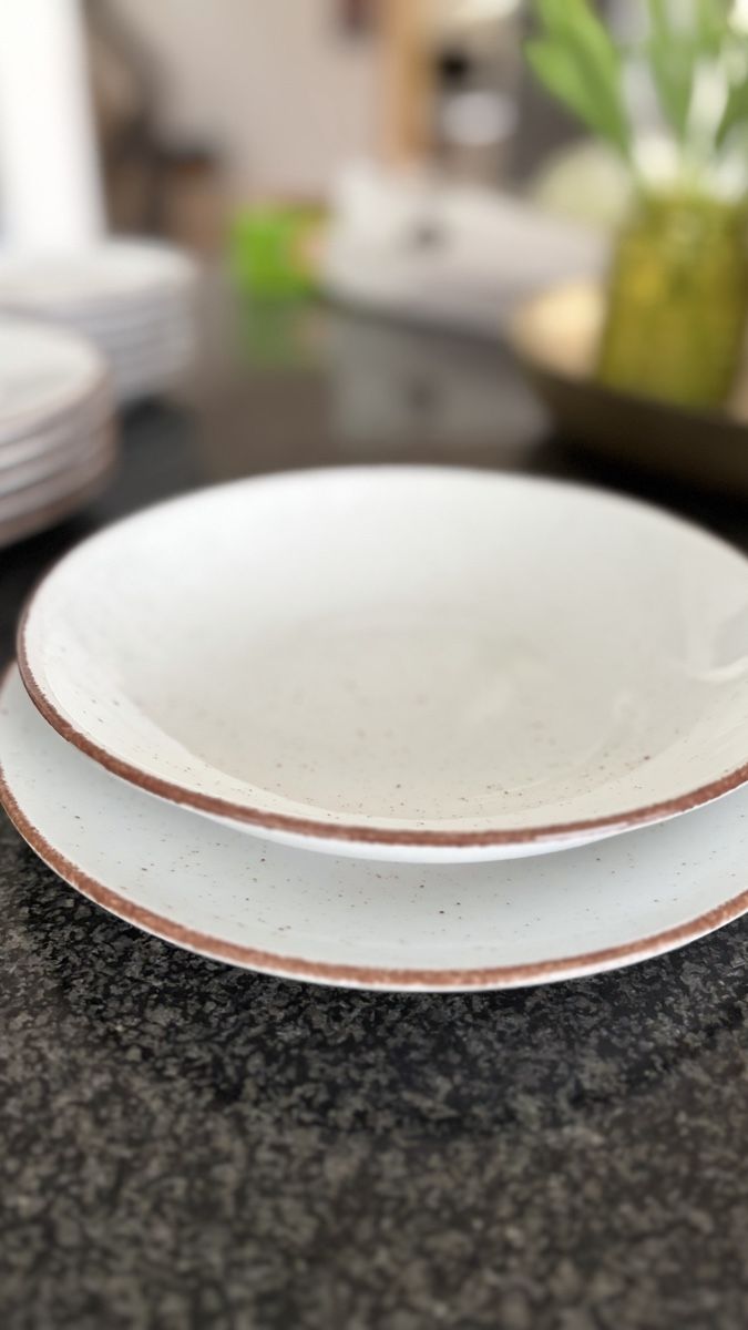 Migros Set di piatti: Creatable Vintage Nature Teller Set, 18-teilig – Nuovo (secondo la descrizione) da Wiler (Lötschen) venduto da Nad4 3