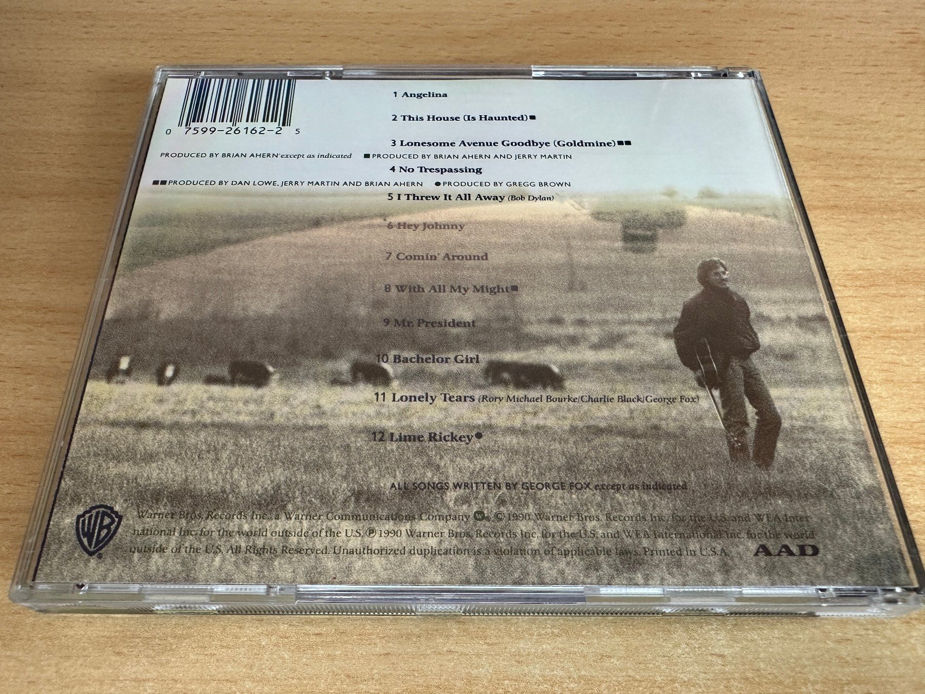 CDs: George Fox – With All My Might – D'occasion à Rikon im Tösstal par Alpenmutz 1