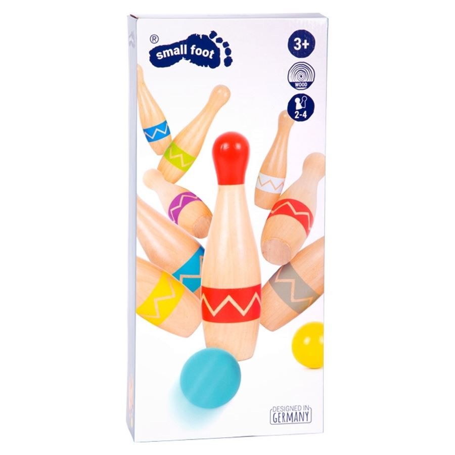 Giochi: Kegelspiel "Active", Holzkegel – Nuovo e nell'imballaggio originale da Wettingen venduto da Swala 1