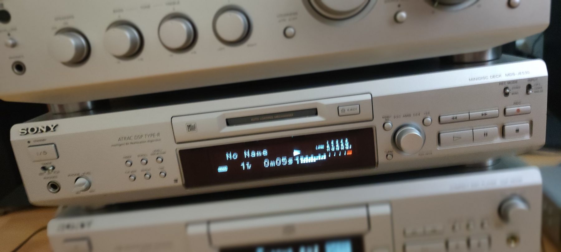 Sony Sistemi audio & multimediali: Sony Mini disc Player MDS JE530 – Usato da Meggen venduto da Malecifent