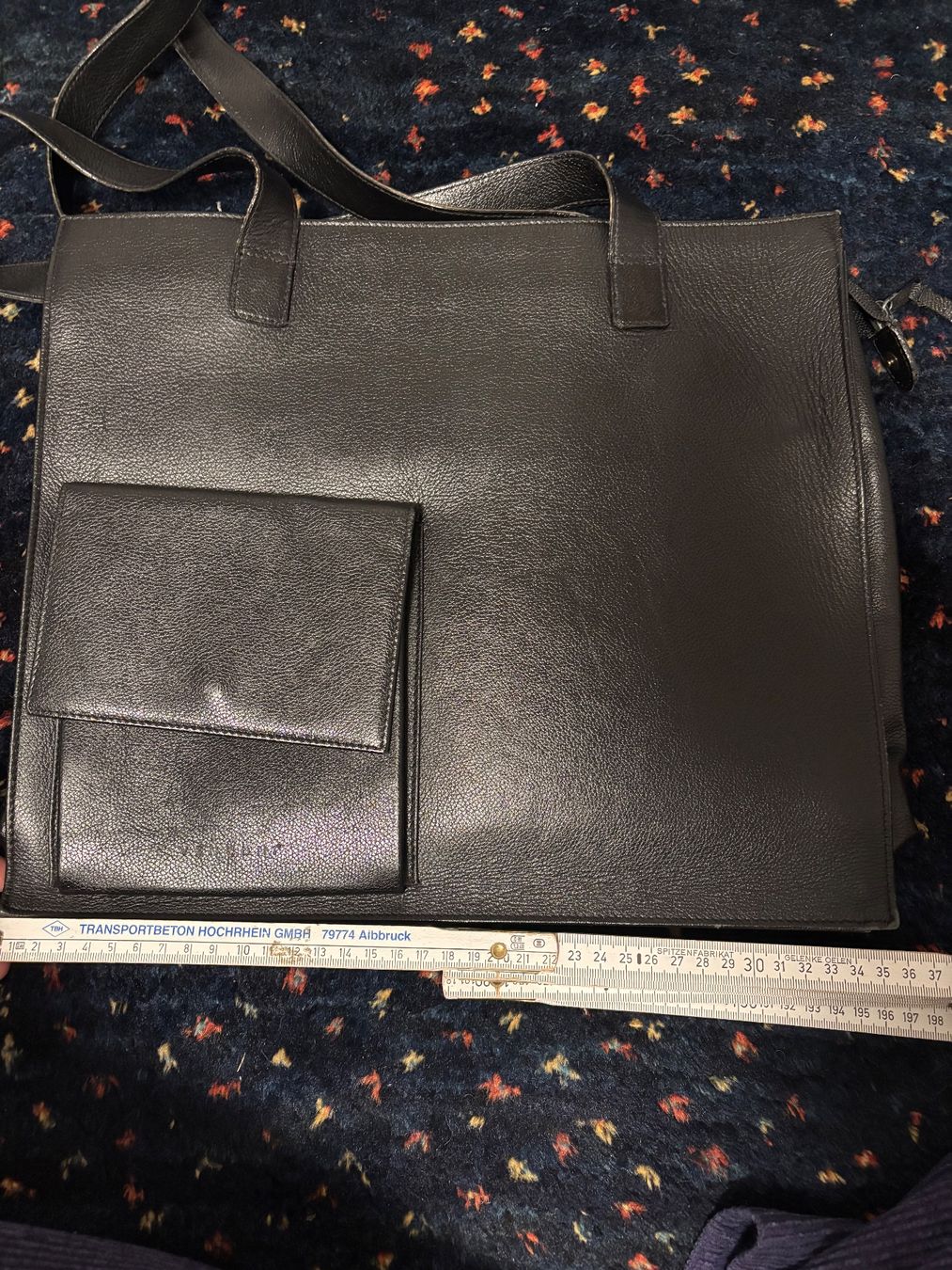 Taschen für Damen: Schwarze Ledertasche – Neu (gemäss Beschreibung) aus Rafz von mar_j7dl 3