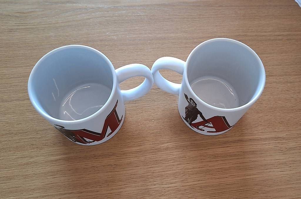 Tazze: 2 Mug Chaplin – Nuovo e nell'imballaggio originale da Meyrin venduto da Alexdragon