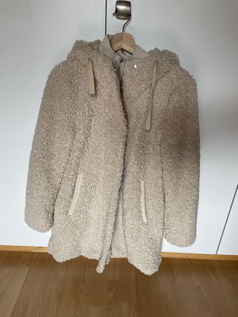Esprit Teddy Jacke, XS, Beige, Übergangsjacke, Top!