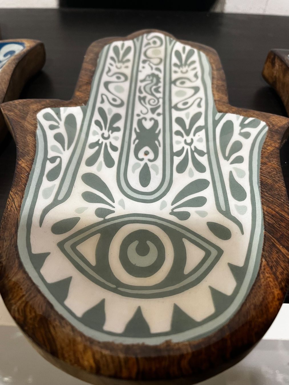 Tutte le decorazioni: Schale "Fatimas-Hand" 3 Stück – Usato da St. Peterzell venduto da andrea2012 3