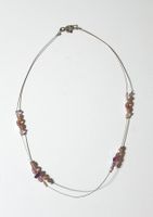 Wunderschöne Designer Kette mit Süsswasserperlen zu Nile