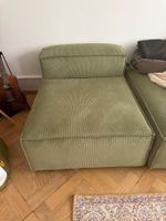 Gemütliches Loungemodul/Sessel in Olivgrün, Top Zustand!