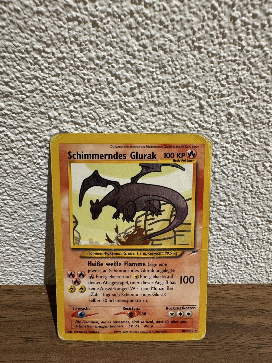 Pokémon Carte collezionabili: Shining Charizard 107/105 German – Usato da Affoltern am Albis venduto da shinyjulianTCG