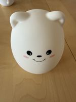 Nachtlicht Bär Kinderlampe  weiss