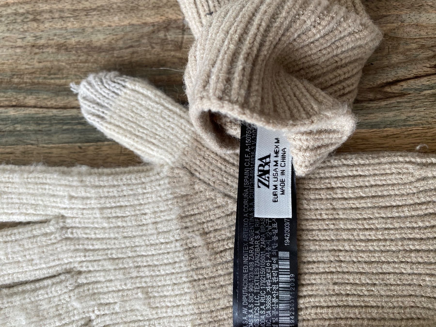 Guanti & manicotti: Zara Handschuhe Baumwolle – Nuovo e nell'imballaggio originale da Luzern venduto da Felicita_26 1
