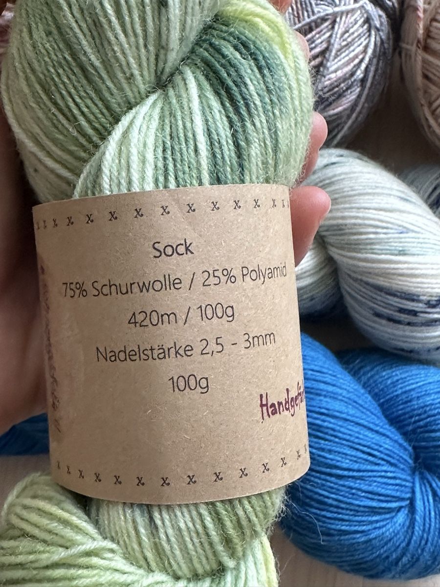 Wolle: Sockenwolle 650g – Neu (gemäss Beschreibung) aus Oberglatt ZH von Jahudka 3