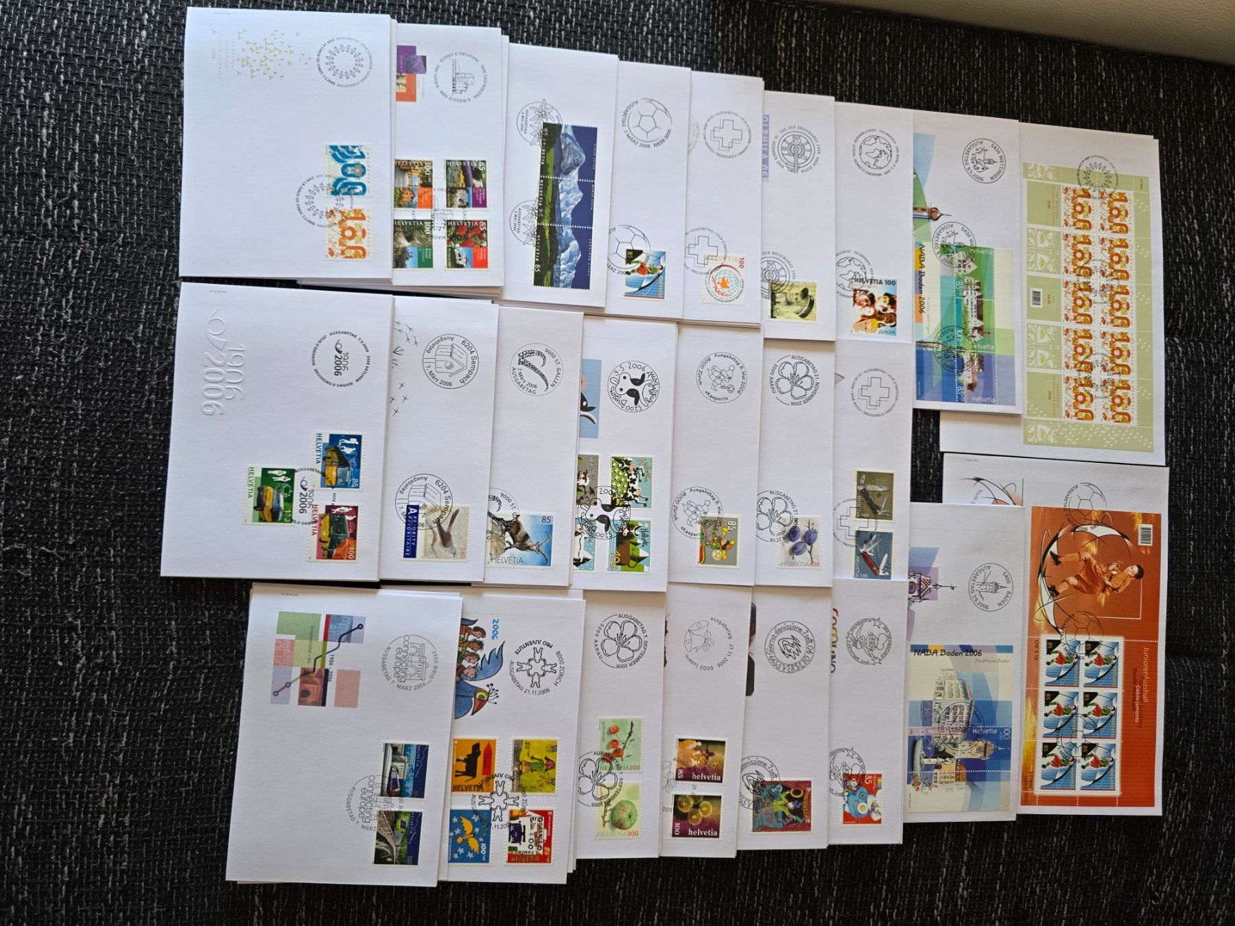 Tutti i francobolli: Briefumschläge mit Schweizer Marken 614 FDC – Nuovo (secondo la descrizione) da Niederurnen venduto da Jens6 6