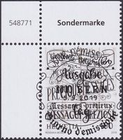 2019, Nr.1746, "Kaligraphie" mit Ersttags-Vollstempel BERN