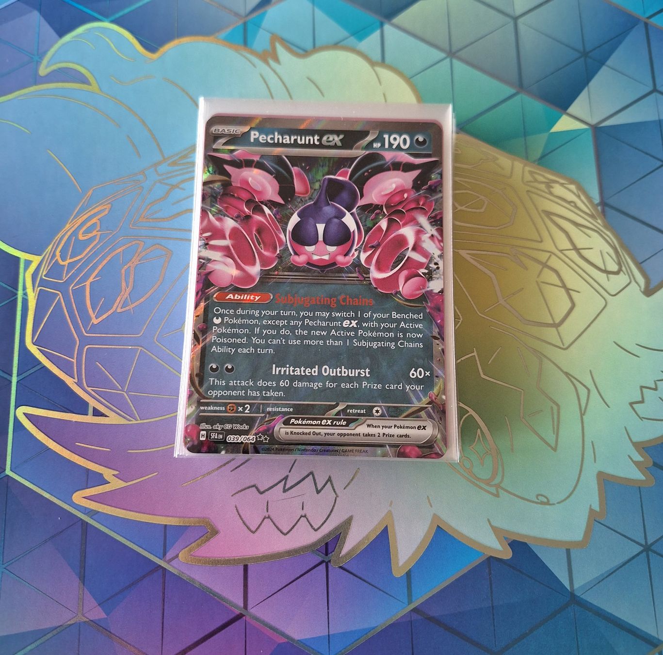 Pokémon Sammelbilder & Trading cards: Pecharunt ex - Shrouded Fable – Gebraucht aus Altstätten SG von GGsGameshop