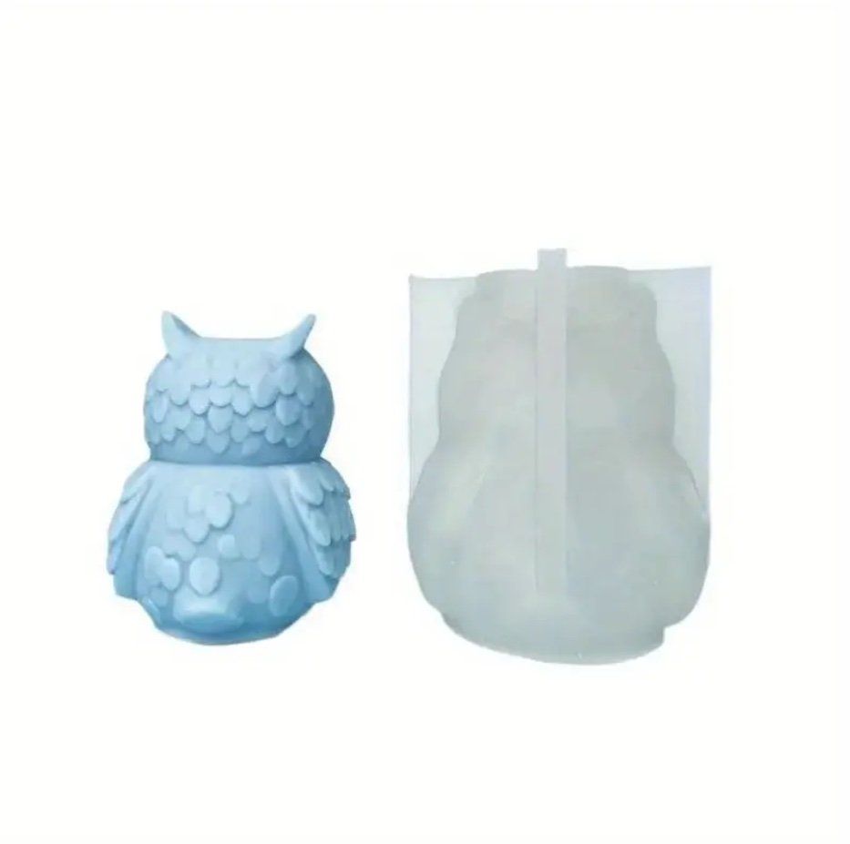 Teglie da forno: Giessform Silikonform Kerzenform Tiere Eule – Nuovo e nell'imballaggio originale da Kaltbrunn venduto da schere-stein-papier 3