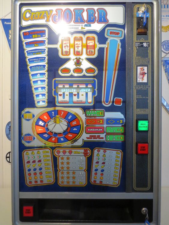 Geldspielautomat Spielautomat Crazy Joker Barcrest Kaufen auf Ricardo