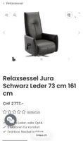 Verstellbarer Relaxsessel Jura - Leder 15 Monate Garantie