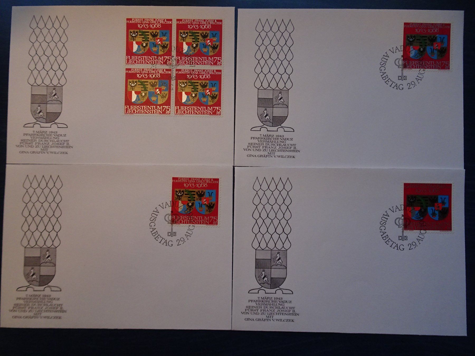 Alle Briefmarken: FDC 1968 – Neu (gemäss Beschreibung) aus Aadorf von Chnorli-Furz