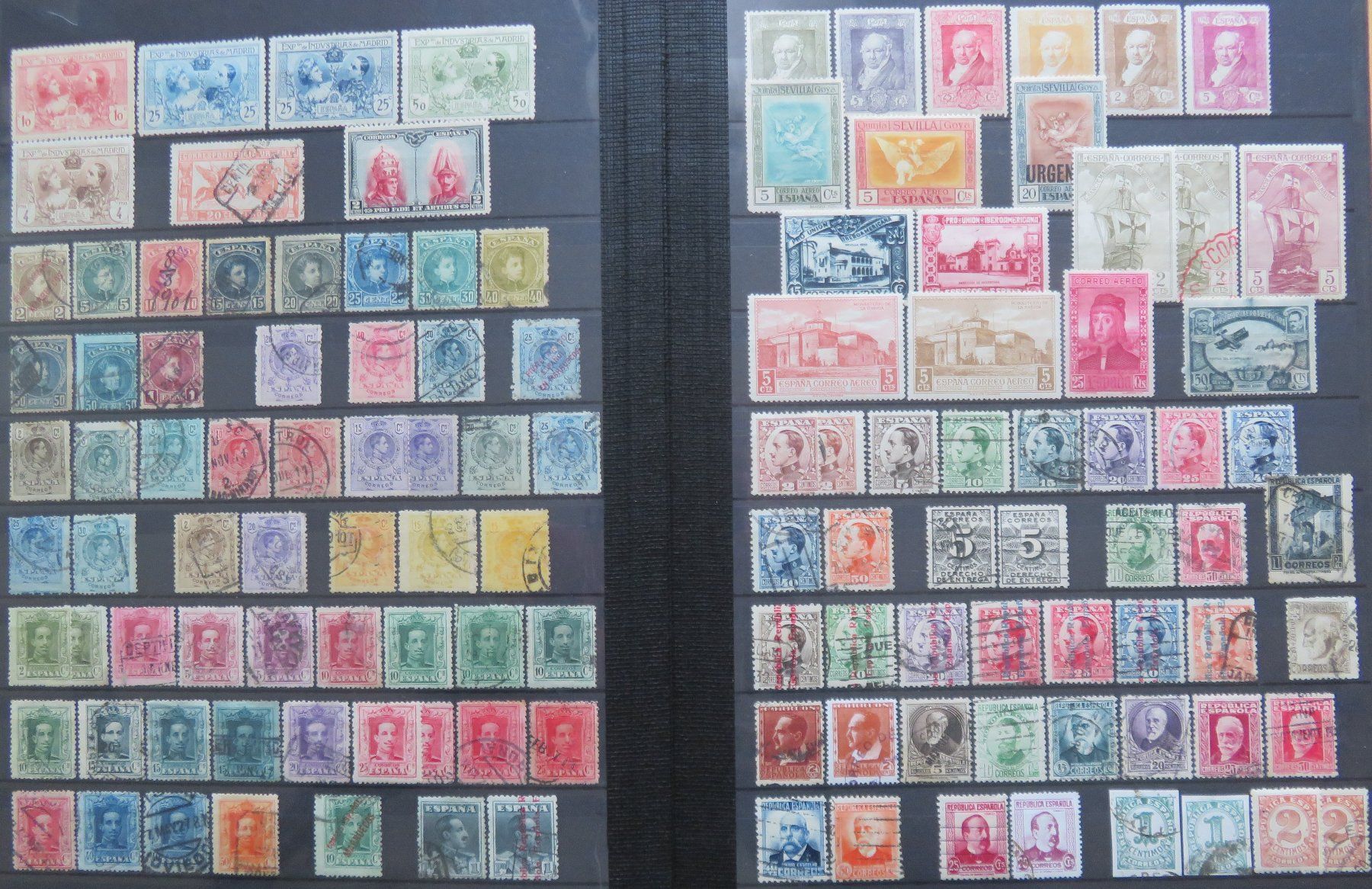 Tutti i francobolli: Spanien Riesensammlung 1851-2011, 3'150 verschiedene, 2000 E – Usato da Vaduz venduto da muro100 1