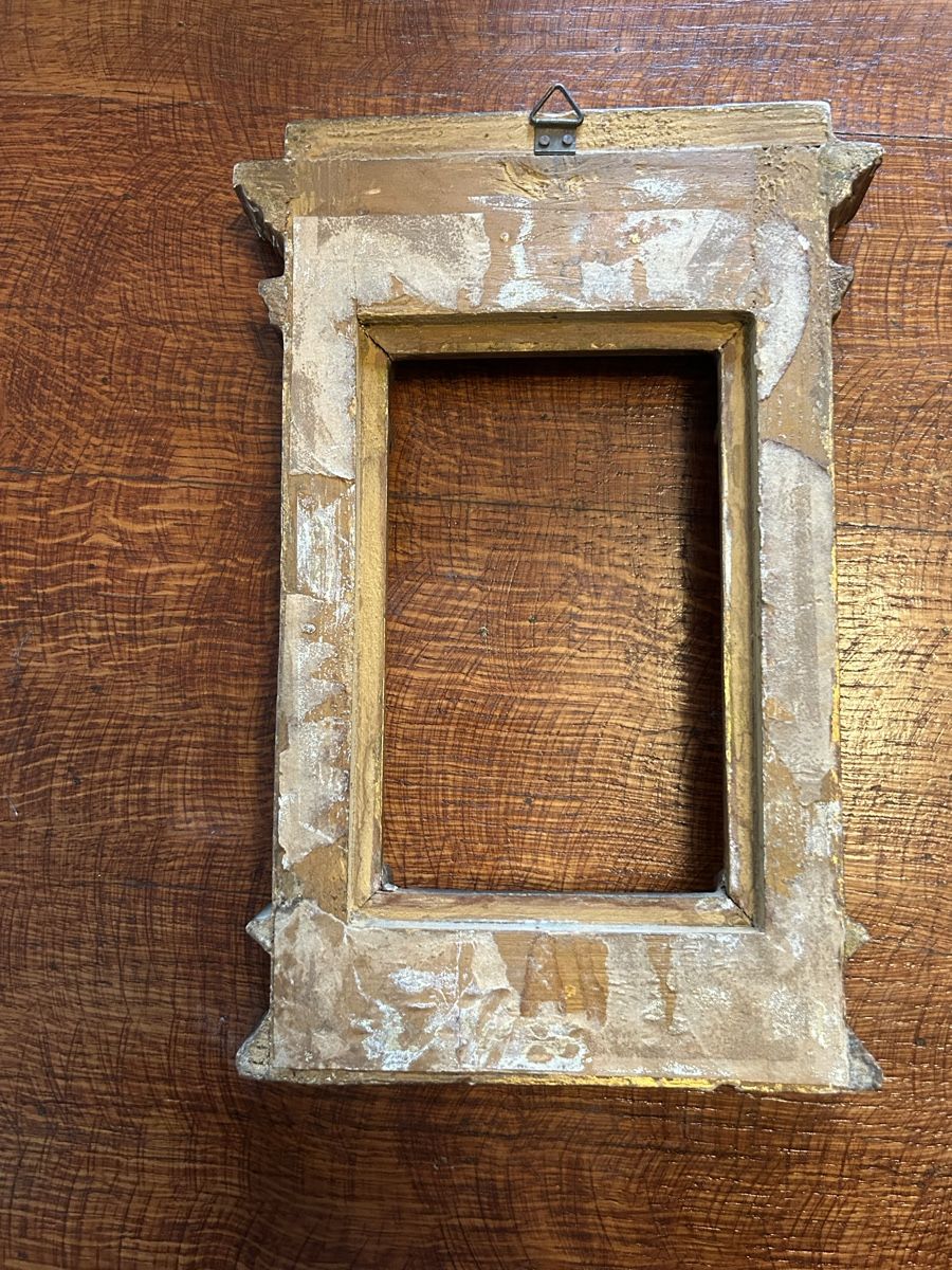 Cornici: Antiker Bilderrahmen Gold-Blau Renaissance-Stil – Usato da Riedholz venduto da Frettchen63 6