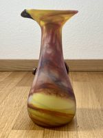Vase d’art en verre soufflé signé – Filip Ravert