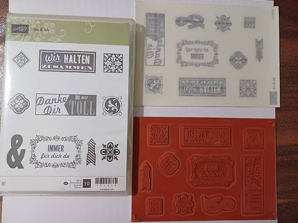 Stampin' up! Timbri: Stempelset von Stampin up "Du & ich" – Usato da Frauenkappelen venduto da evangelina78
