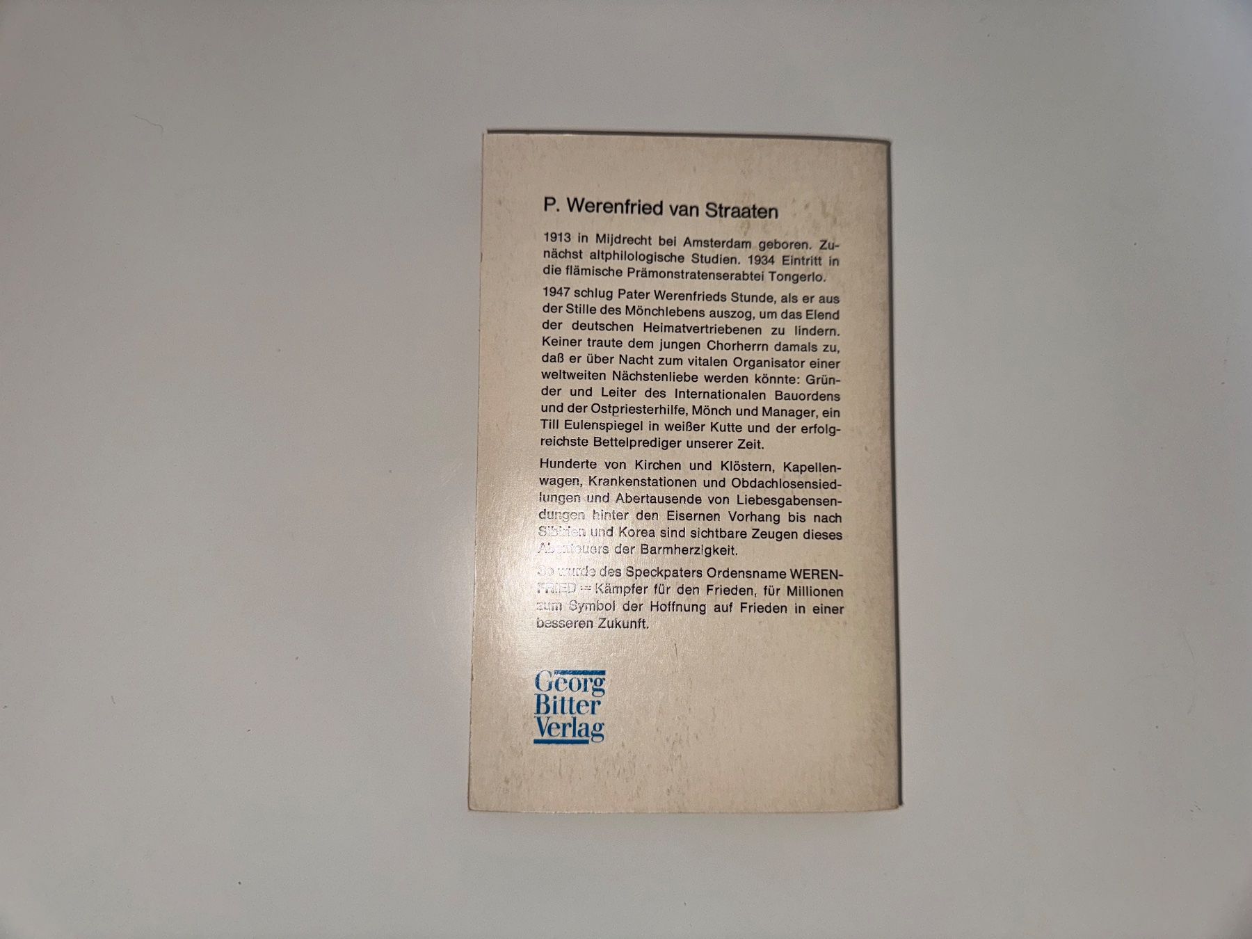 Bücher: BUCH: Sie nennen mich Speckpater – Gebraucht aus Grosswangen von Second_hand_paradise 6
