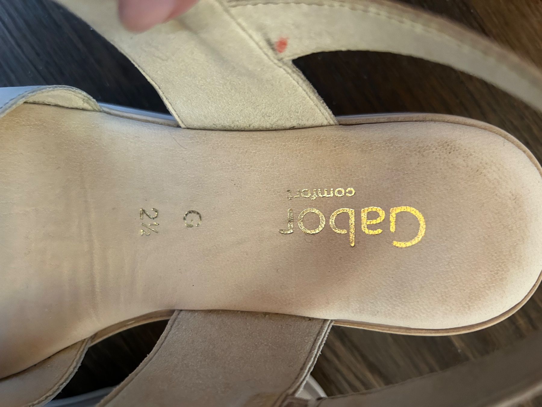 Gabor Damenschuhe: Gabor Plateforme Sandalen gr 35 – Gebraucht aus Scherz von Mandarine8 5