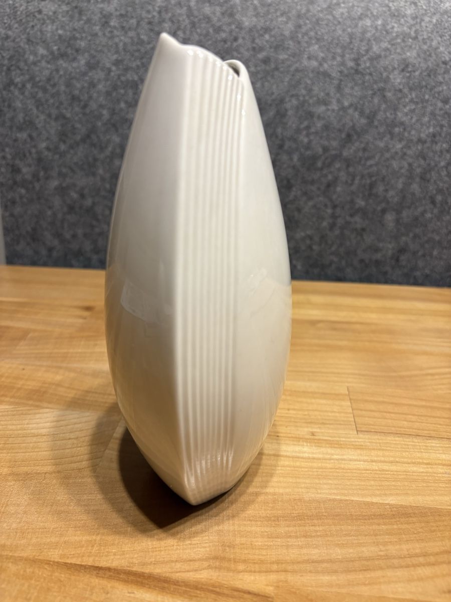 Vasi & Recipienti: Blumenvase Keramik weiss – Nuovo (secondo la descrizione) da Rümlang venduto da euqinom16 3