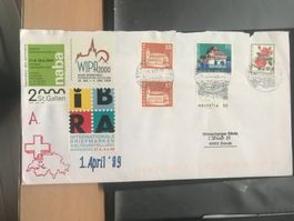 Schweiz 1999 Sonderstempel 1.4. Rollenmarken Appenzell Nr.
