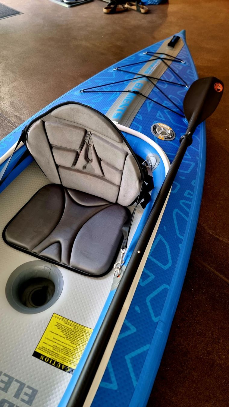 Barche: Set Kayak Advanced Elements AirVolution inkl. Karbon Paddel – Usato da Bern venduto da lorenzobonati